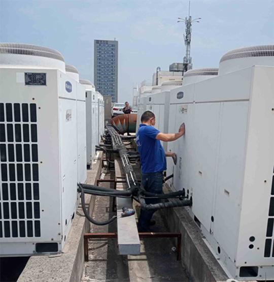 乐清中央空调制热和不制冷系统维修方法